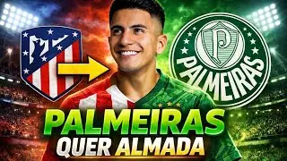 Palmeiras quer THIAGO ALMADA!! 