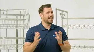 IWT ALPHA RACK WASHER: BASKET PRESENTATION RACK - TEST