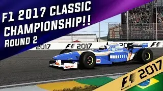 F1 2017 CLASSIC CHAMPIONSHIP ROUND 2 BRAZIL!!!