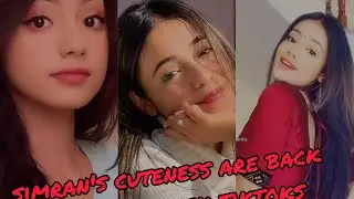 Simran Panta Is Back With New Videos| Simran Panta Tiktoks New|Nepali Tiktoker.
