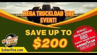 Schierl Tire & Auto Service MEGA Truckload Tire Event PLUSv1