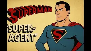 Superman: Super-Agent (1940s Cartoon Spy Adventure)