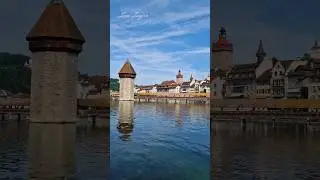 Love Luzern |Kappellbr&uuml;cke |Chapel Bridge | Lake Luzern #swissbeauty #b2clicks #switzerland #travel