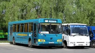 Молодечно. Поездка в автобусе Нёман-520122-040, Г/№ AE 9955-5, маршрут №224 (06.03.2022)