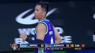 Rey Suerte CONVERTS OFF THE BENCH in 4Q for Converge vs. Blackwater 💯 | PBA Season 49 Philippine Cup