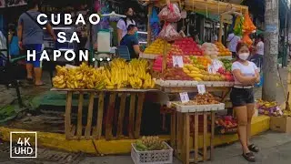 Afternoon Scenes in Cubao | Walk Tour Aurora Blvd. Quezon City Manila Philippines | 4K Ultra HD