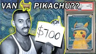 DID IT REALLY MOON'D?? Van Gogh Pikachu is now $700...