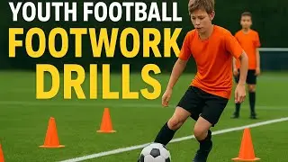 Best Footwork Drills For Football | Best Soccer Drills to Improve Passing, Speed & Agility |