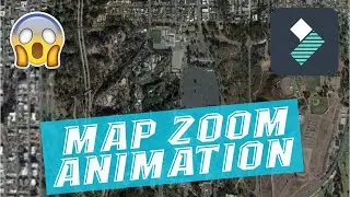 How to create a map zoom effect in wondershare filmora *easy simple tutorial*