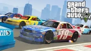 GTA online crazy race and adventures [4k]