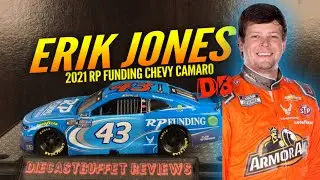 *NEW* 2021 ERIK JONES RP FUNDING CHEVROLET CAMARO DIECASTBUFFET NASCAR DIECAST REVIEW 1/64