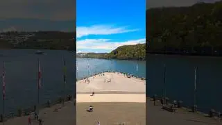 🇩🇪 Koblenz, Germany &mdash; At the heart of two rivers #koblenz #germany #rhine #duitsland #trending #yt