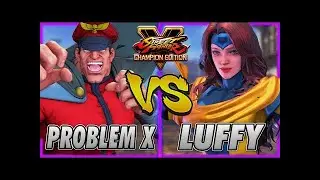 SFV CE 💥 PROBLEM X M  Bison VS LUFFY Rose 💥 Ranked Set 💥 SF5 CE ➤ Messatsu