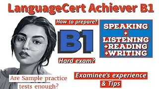 LanguageCert International ESOL SELT B1 Listening, Reading, Writing & Speaking|| Computer based 2023