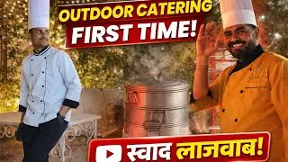 First Time Outdoor Catering #vlog #yash_vlog #food #chef #vlogcheflife  