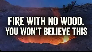 The Lost Desert Fire Pit That Needed No Wood