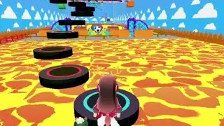 Little Emily does parkour in PKXD. Lets play. PKXD. Parkour 