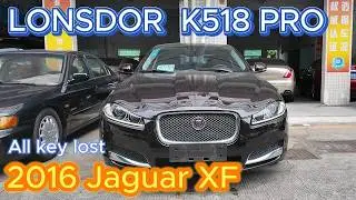 How to Program All Key Lost  on 2012 Jaguar XJ Using Lonsdor K518 Pro