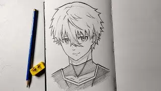 Hard!! How to draw Seishiro Nagi | easy drawing for beginners