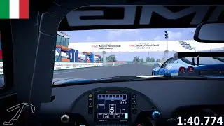 Misano Hot Lap | Mercedes GT3 | GT World 2023 | DriverPOV+TV Camera