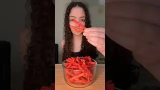 takis asmr mukbang 🔥 there was so much powder in the bag! #takis #asmr #asmrfood #snacks #spicy