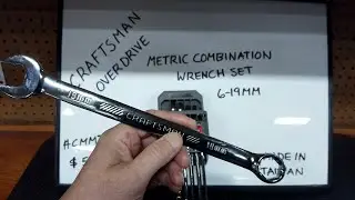 СПЕЦИАЛЬНОЕ ПРЕДЛОЖЕНИЕ К ЧЕРНОЙ ПЯТНИЦЕ, НАБОР ИЗ 11 ГАЕЧНЫХ КЛЮЧЕЙ CRAFTSMAN OVERDRIVE, МОИ МЫС...
