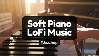Cozy Jazzhop LoFi Beat with Soft Piano Chords and Gentle Bassline | Lofi for Relaxation