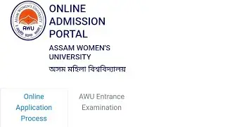 Assam Women's University Admission Notice 2023 | UG, PG and Diploma Courses
