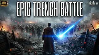 6,220,174 NAZI-CREATED ZOMBIES VS 40,000 JEDI | EPIC WW2 TRENCH BATTLE | UEBS 2