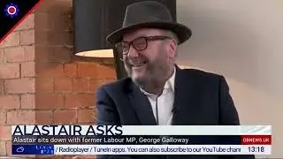 George Galloway interview with Alistair Stewart on GB News
