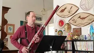 Weissenborn Bassoon Etude No. 43 from Fifty Advanced Studies 