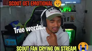 Scout Fan Crying on Livestream 😭 | Scout Get Emotional😞 | BGMI