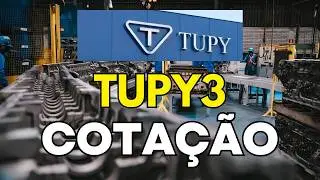 TUPY3 Cota&ccedil;&atilde;o das a&ccedil;&otilde;es da TUPY