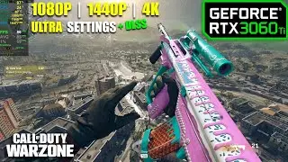 RTX 3060 Ti | COD Warzone - 1080p, 1440p, 4K, DLSS - ULTRA settings