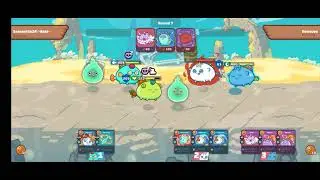 Axie Infinty Aqua vs Reptile (Bulwark)