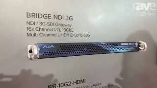 ISE 2023: AJA Video Systems Exhibits HELO Plus, BRIDGE NDI 3G and BRIDGE LIVE Streaming Solutions