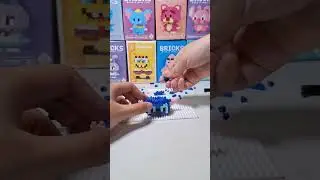 Mini Bricks Stitch 💙 #lego #brick #bricks #brickminifigure #miniblocks #nanoblock #toys #cute