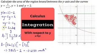 Integration with respect to y (example)