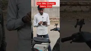 Yulu bike zomato delivery Salary 2026 | #zomato #zomatodeliveryboy #zomato_partner #shorts