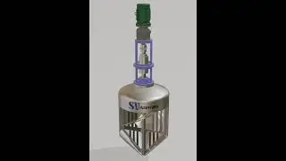 Helical Ribbon Blender Working | Industrial Powder Mixing Machine by SV Industries