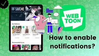 How to enable the marketing notifications on WEBTOON?