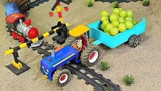 Top the most creatives science projects | Donganh mini| diy tractor making mini Concrete bridge