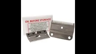 Sharpening Large Animal Clipper Blades