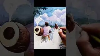 Watercolor Painting Tutorial | Maa Durga | Mahalaya | Watercolor by Santanu Neogi