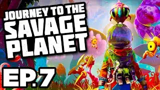 🍊 Orange Goo & Alien Alloy Detector, Rank 2 Explorer Upgrades!!! - Journey to the Savage Planet Ep.7