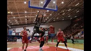 Końcówka meczu Czarni Słupsk 82:80 Legia Warszawa (6.10.23) | LEGIA KOSZ