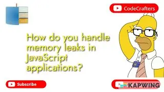 How do you handle memory leaks in JavaScript applications?
