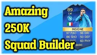 250K SERIE A SQUAD BUILDER FT TOTS INSIGNE - FIFA 16 ULTIMATE TEAM
