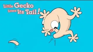 Little Gecko Loses Its Tail || Story for Kids