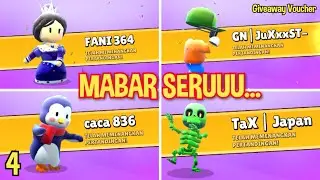 Mabar Seruu Sekali, Susah Buat Menang - Mabar Stumble Guys Group Ms Seleb Part 4